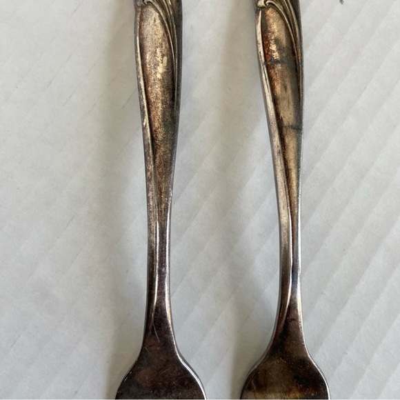 Rogers Bros Exquisite Silverplate Reinforced Forks 2 Forks - Picture 5 of 10